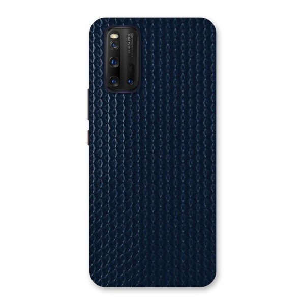 Blue Pattern Back Case for Vivo iQOO 3